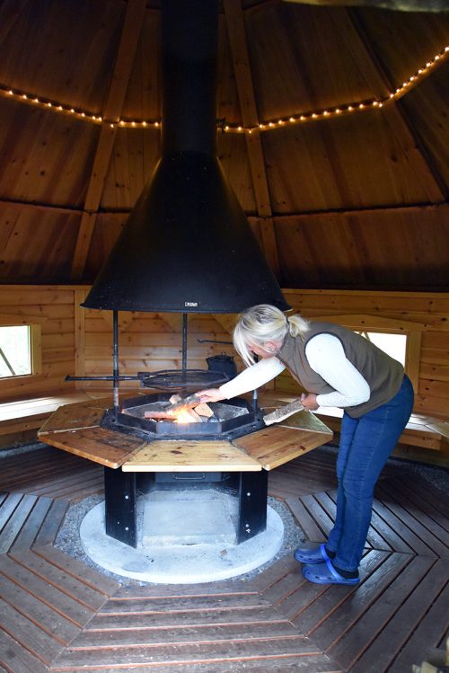 Villirannan juhlat ja tilaisuudet, tunnelmallinen kota